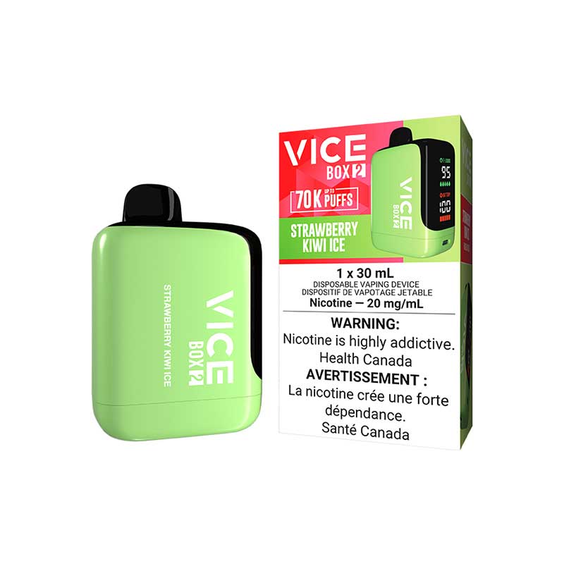 VICE BOX 2 Disposable - Strawberry Kiwi Ice (AB) - Bay Vape