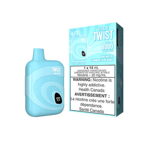 VICE TWIST 8000 Disposable - Blue Razz Ice