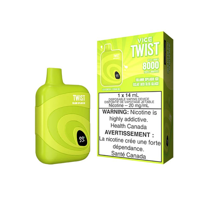 VICE TWIST 8000 Disposable - Island Splash Ice