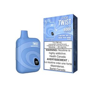 VICE TWIST 8000 Disposable - Strawberry Nana Twist Ice