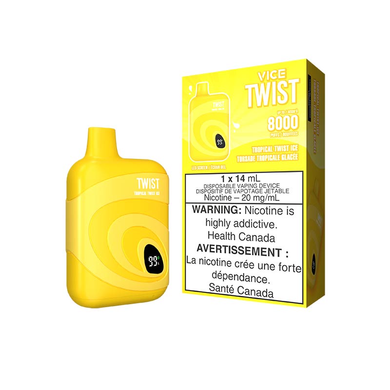VICE TWIST 8000 Jetable - Glace Tropical Twist