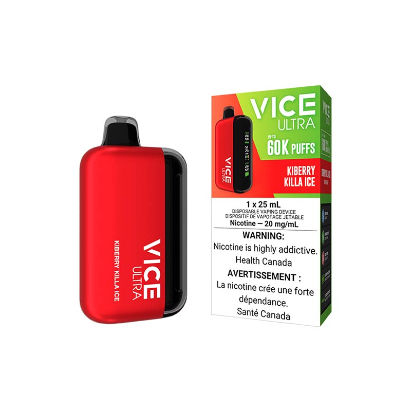 VICE ULTRA 60K Disposable - Kiberry Killa Ice (ON)