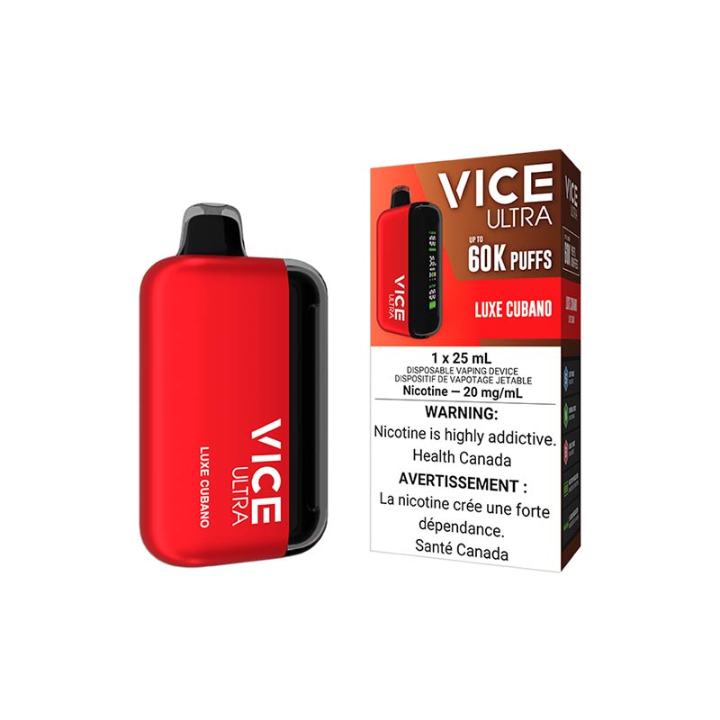 VICE ULTRA 60K Disposable - Luxe Cubano (ON) - Bay Vape