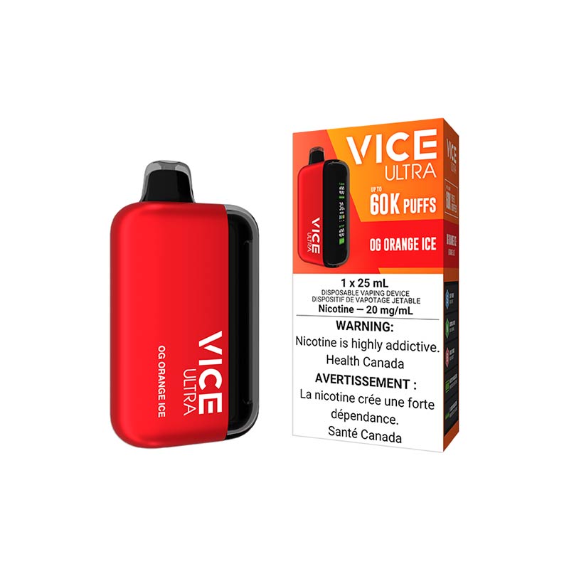 VICE ULTRA 60K Disposable - OG Orange Ice (ON) - Bay Vape