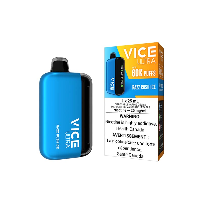 VICE ULTRA 60K Disposable - Razz Rush Ice (ON)