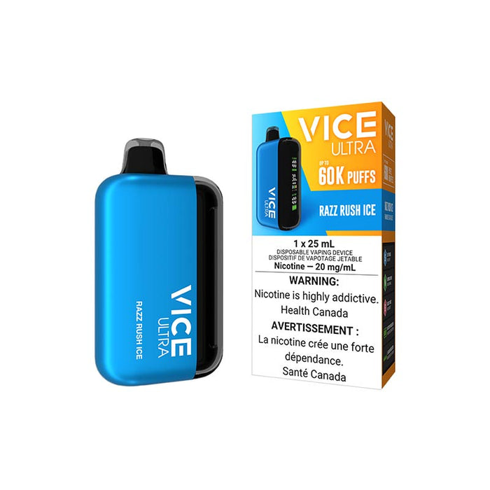 VICE ULTRA 60K Disposable - Razz Rush Ice (ON)