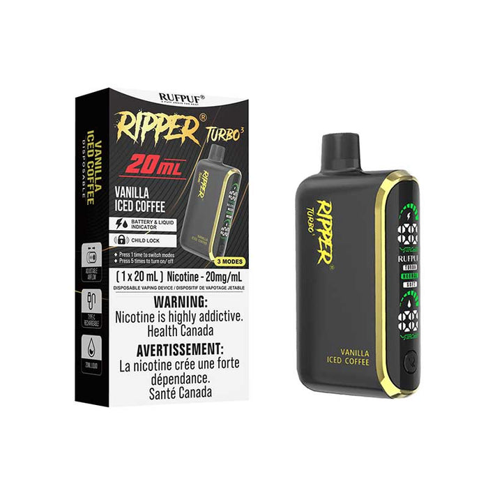 Ripper Turbo 3 30K Disposable - Vanilla Iced Coffee (ON)