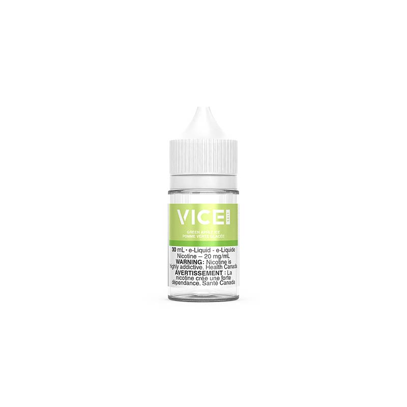 Green Apple Ice By Vice Salt - Bay Vape Canada