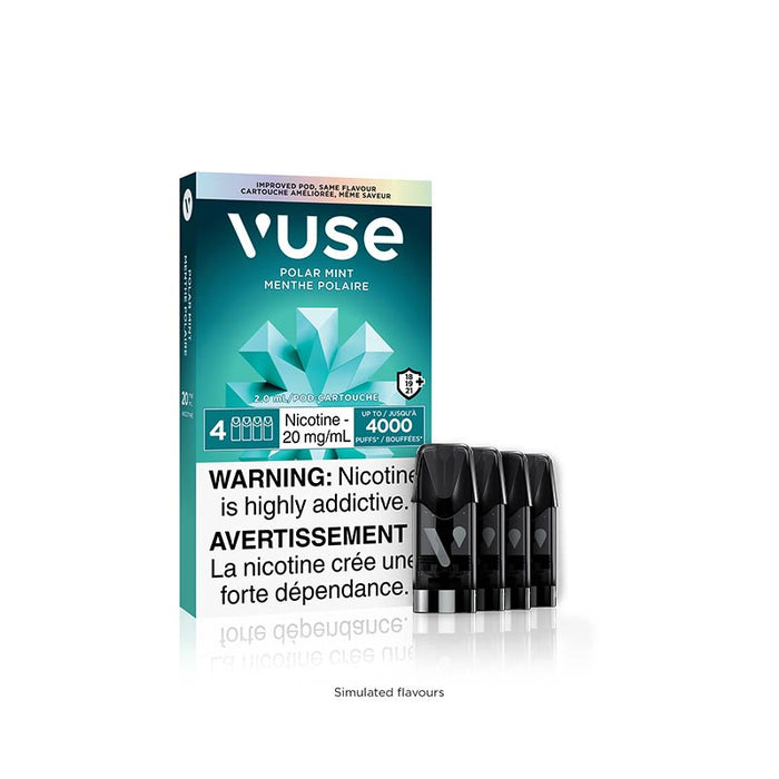 VUSE Pods - Polar Mint (4 pk) (ON)