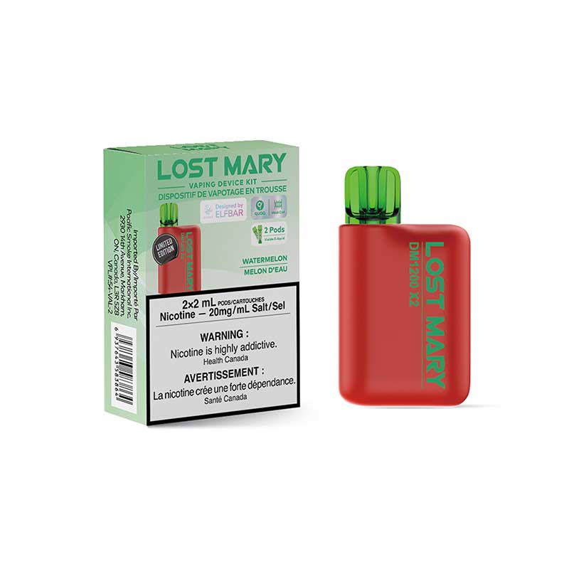 Lost Mary DM1200x2 Jetable - Pastèque