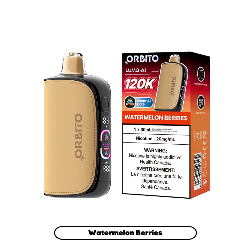 ORBITO Lumo-AI 120K Disposable - Watermelon Berries - Bay Vape
