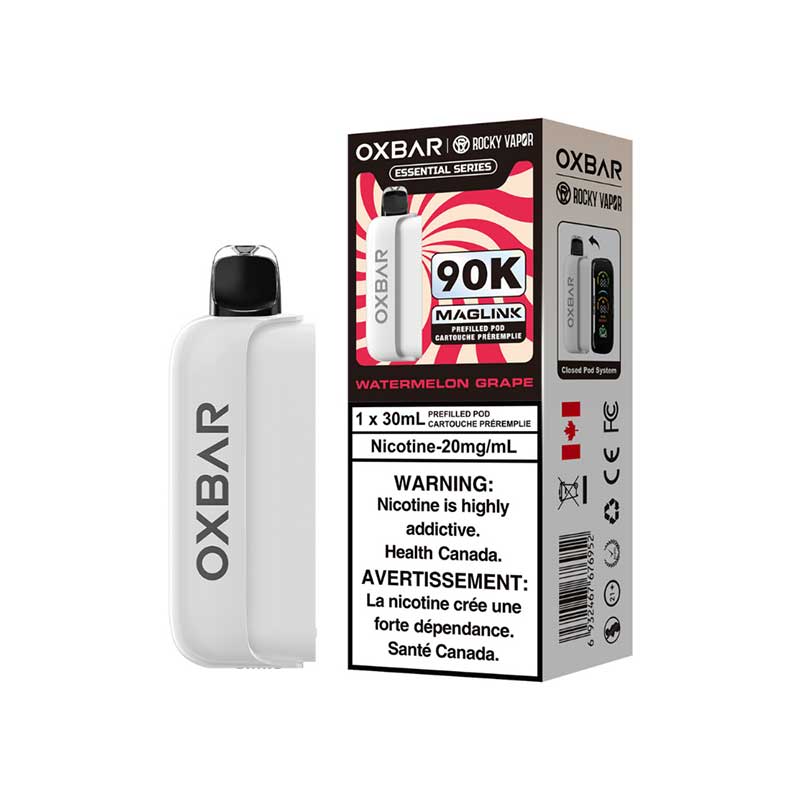 Oxbar Maglink Pre-Filled Pod - Essential Series - Watermelon Grape (ON)