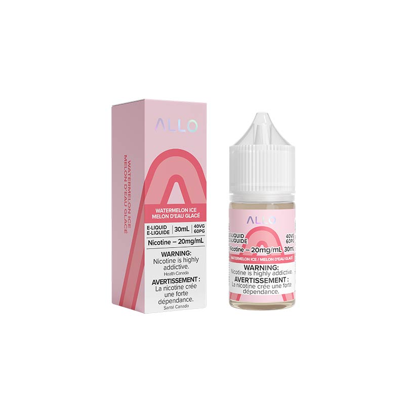 Watermelon Ice Salt by Allo E-Liquid - Bay Vape Canada