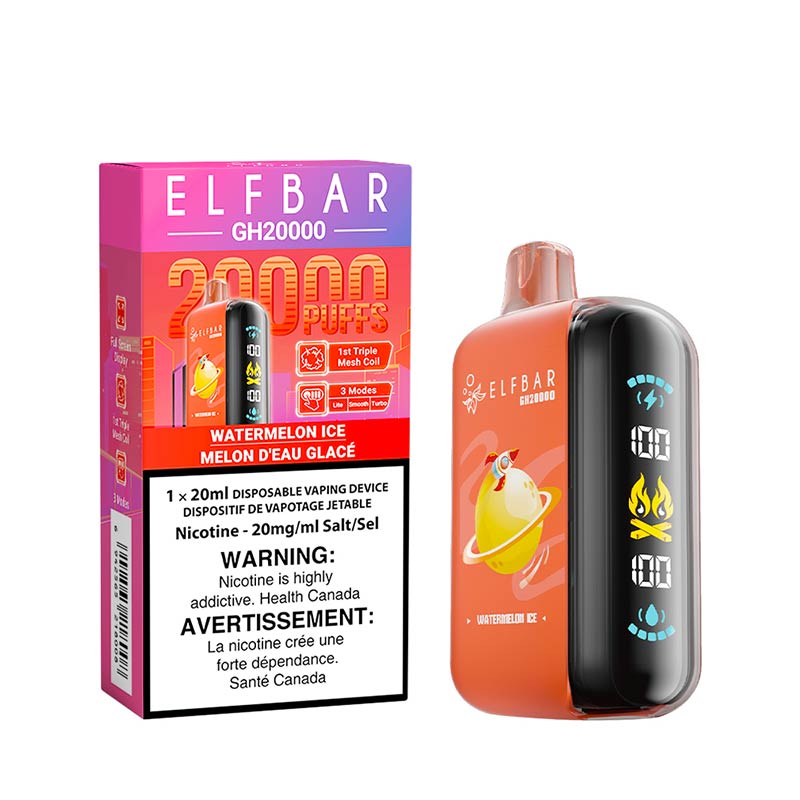 ELF Bar GH20K Disposable - Watermelon Ice - Bay Vape