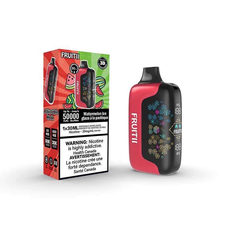 Fruitii 50K Disposable - Watermelon Ice - Bay Vape