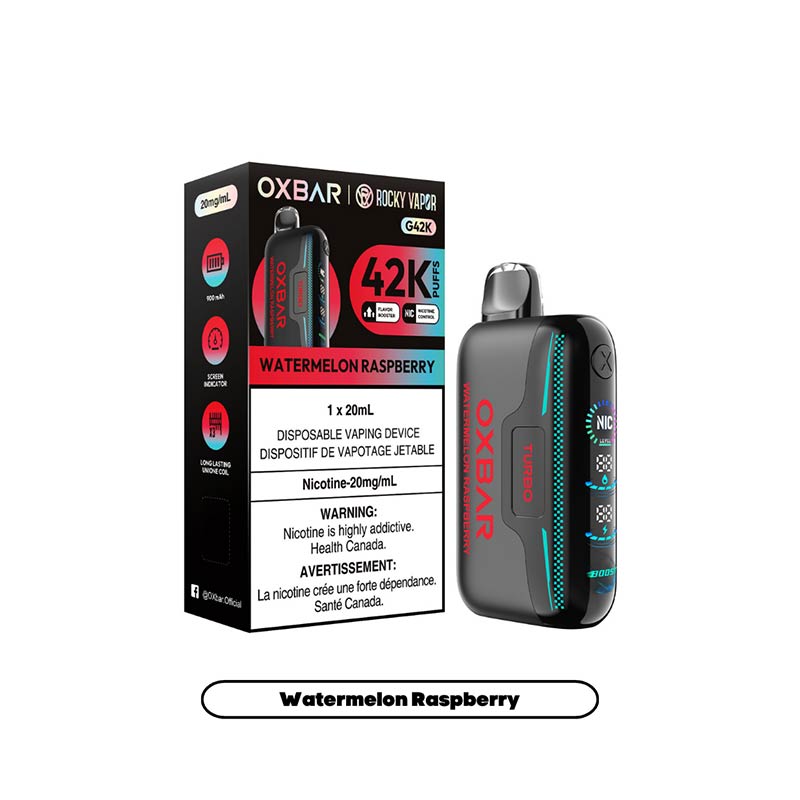 OXBAR G42K Disposable - Watermelon Raspberry (ON)