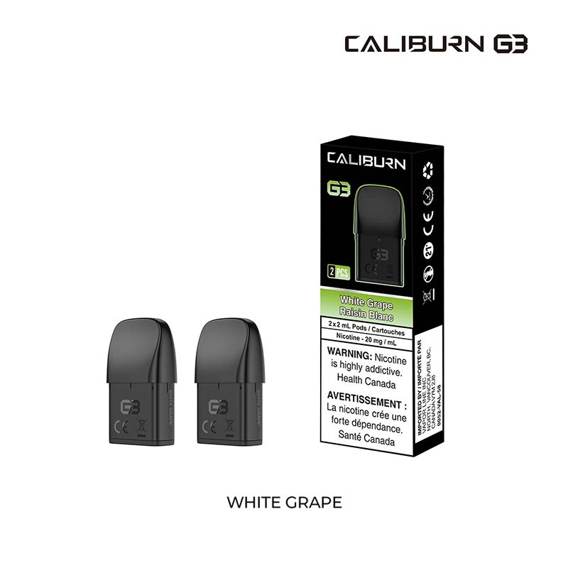 Caliburn G3 Pre-filled Pod - White Grape