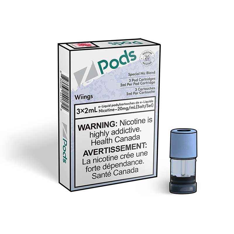 Z Pods - S Compatible - Wiings (NRG) - Bay Vape Canada