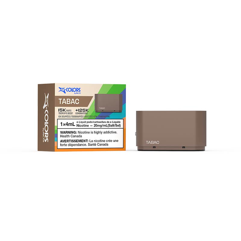 ZColors Pod - Tobacco - Bay Vape Canada