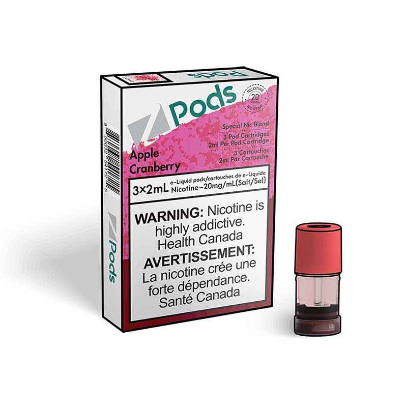 Z Pods - S Compatible - Apple Cranberry - Bay Vape Canada