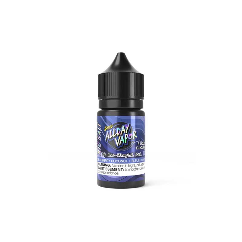 Blueberry Coconut by Allday Vapor Salts - Bay Vape Canada
