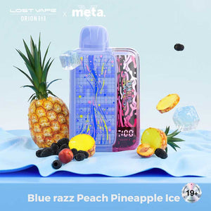 Lost Vape Orion Bar 10K Disposable - Blue Razz Peach Pineapple Ice