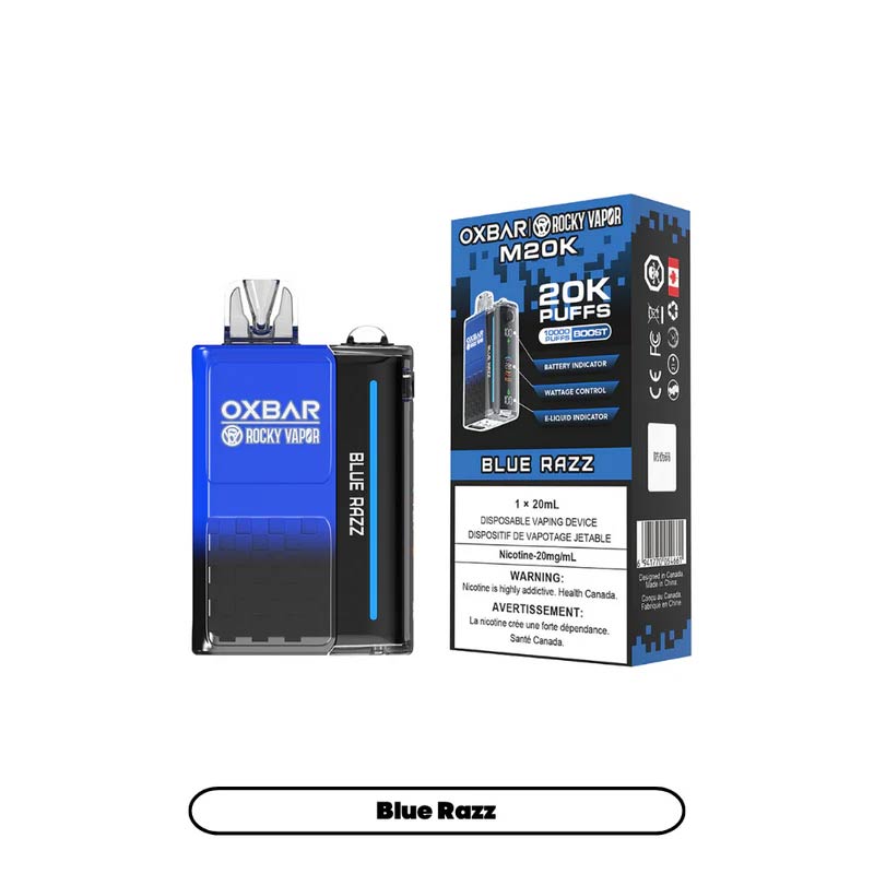 OXBAR M20K Disposable - Blue Razz - Bay Vape Canada