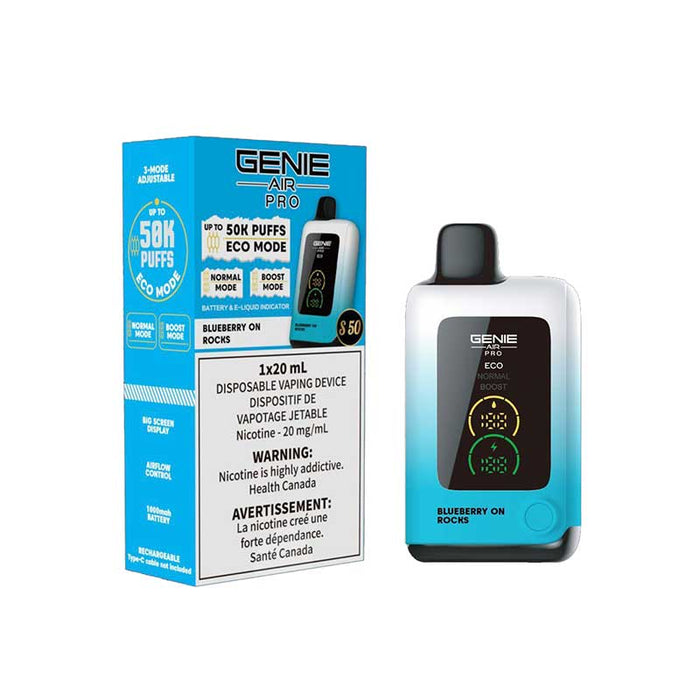 Genie Air Pro 50K - Blueberry On Rocks (ON)