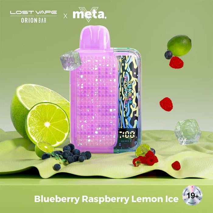 Lost Vape Orion Bar 10K Disposable - Blueberry Raspberry Lemon Ice