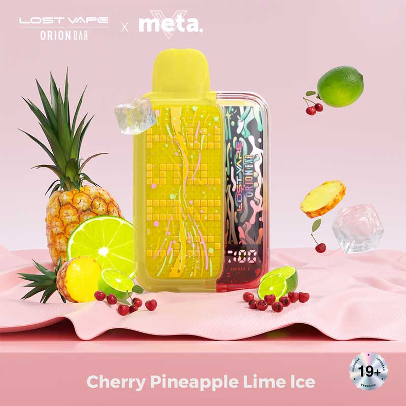 Lost Vape Orion Bar 10K Disposable - Cherry Pineapple Lime Ice