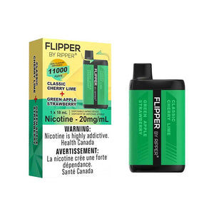 Flipper by Ripper 11000 - Classic Cherry Lime & Green Apple Strawberry