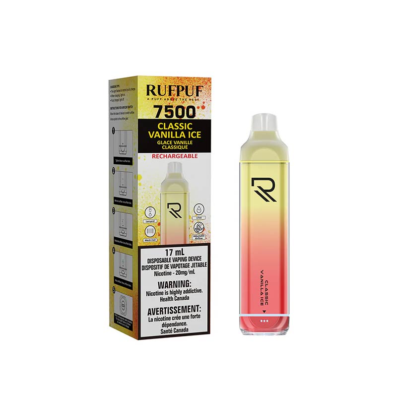 Gcore RUFPUF 7500 Disposable - Classic Vanilla Ice