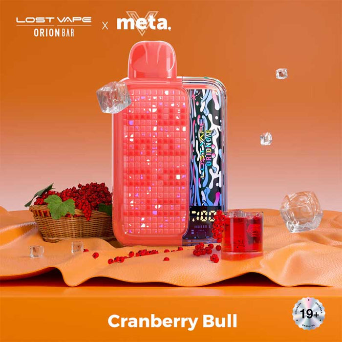 Lost Vape Orion Bar 10K Disposable - Cranberry Bull