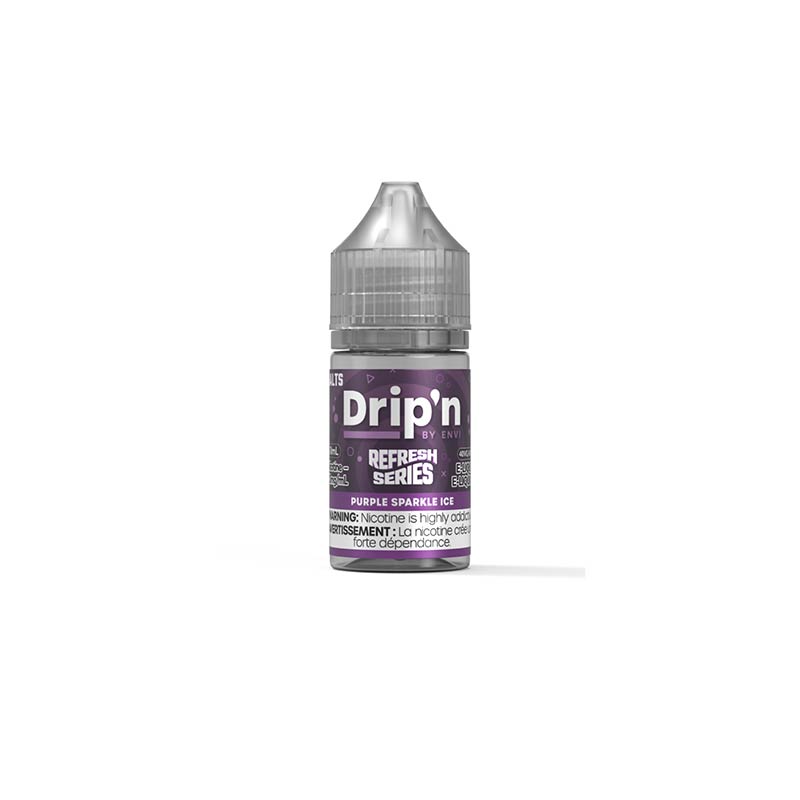 Drip'n by Envi Refresh Salt Juice - Purple Sparkle Ice (ON)