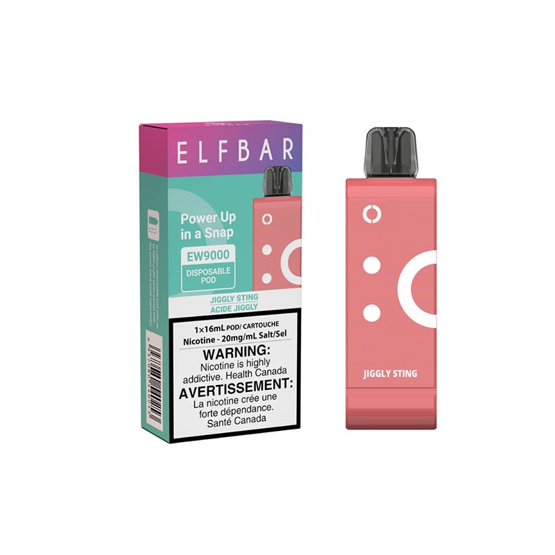 ELF Bar EW9000 Disposable Pod - Jiggly Sting - Bay Vape Canada
