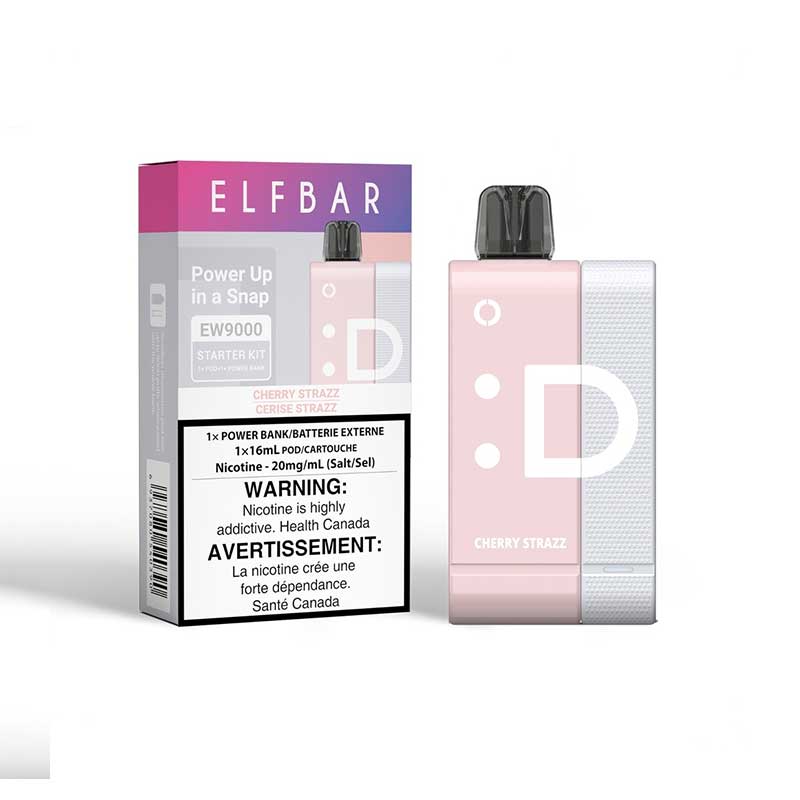 ELF Bar EW9000 Starter Kit - Cherry Strazz | Bay Vape ELF Bar EW9000 Starter Kit - Cherry Strazz | Bay Vape