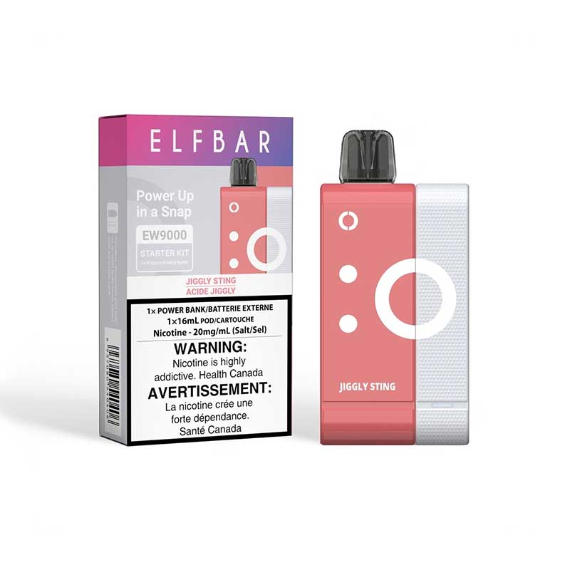 ELF Bar EW9000 Starter Kit - Jiggly Sting - Bay Vape Canada