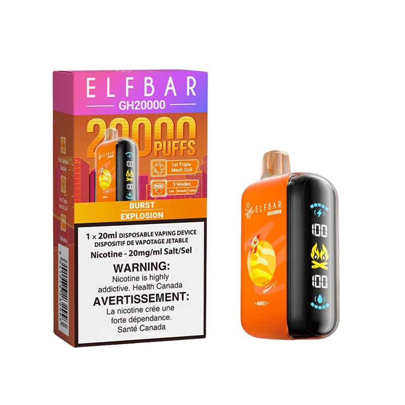 ELF Bar GH20K Disposable - Burst - Bay Vape Canada