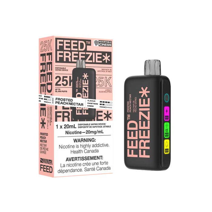 FEED Freezie 25K Disposable - Frosted Peach Nectar