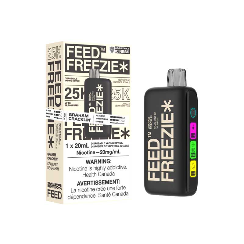 FEED Freezie 25K Disposable - Graham Cracklin - Bay Vape Canada