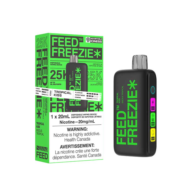 FEED Freezie 25K Disposable - Tropical Kiss - Bay Vape Canada