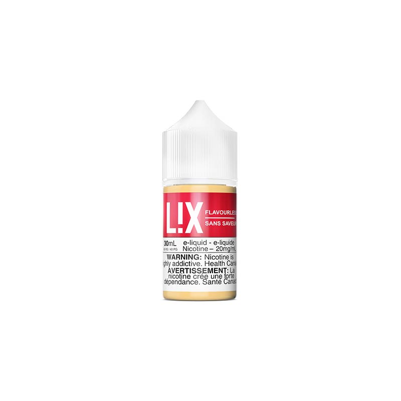 Flavourless by L!X Salts Juice - Bay Vape Canada
