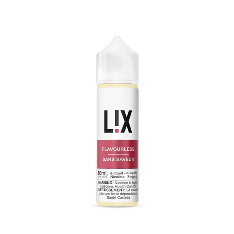 Flavourless by L!X E-Juice - Bay Vape Canada