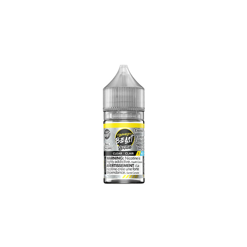 Flavourless Beast E-Liquid - Clear 1 (28mL Freebase) (NB) - Bay Vape