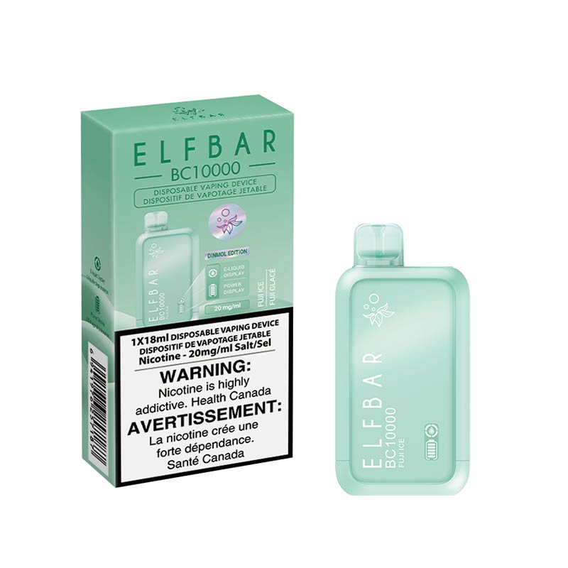 ELF Bar BC10000 Disposable Vape - Fuji Ice - Bay Vape Canada