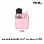 Uwell Caliburn G3 Lite KOKO Pod Kit [CRC] - Bay Vape