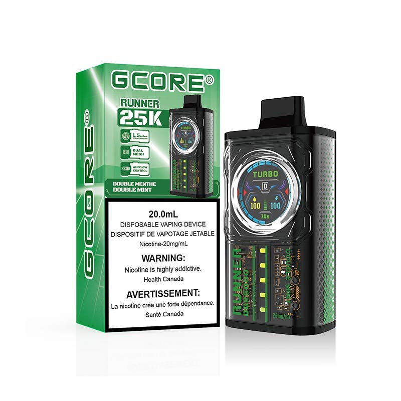 Gcore Runner 25K Disposable - Double Mint