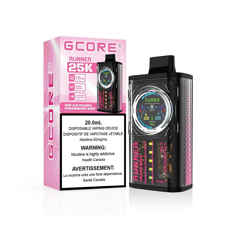 Gcore Runner 25K Disposable - Strawberry Kiwi