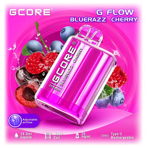 Gcore G-Flow 7500 Disposable - Bluerazz Cherry