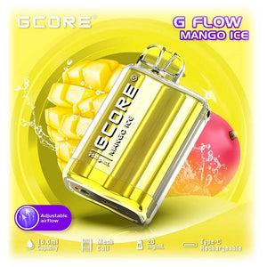 Gcore G-Flow 7500 jetable - Glace à la mangue